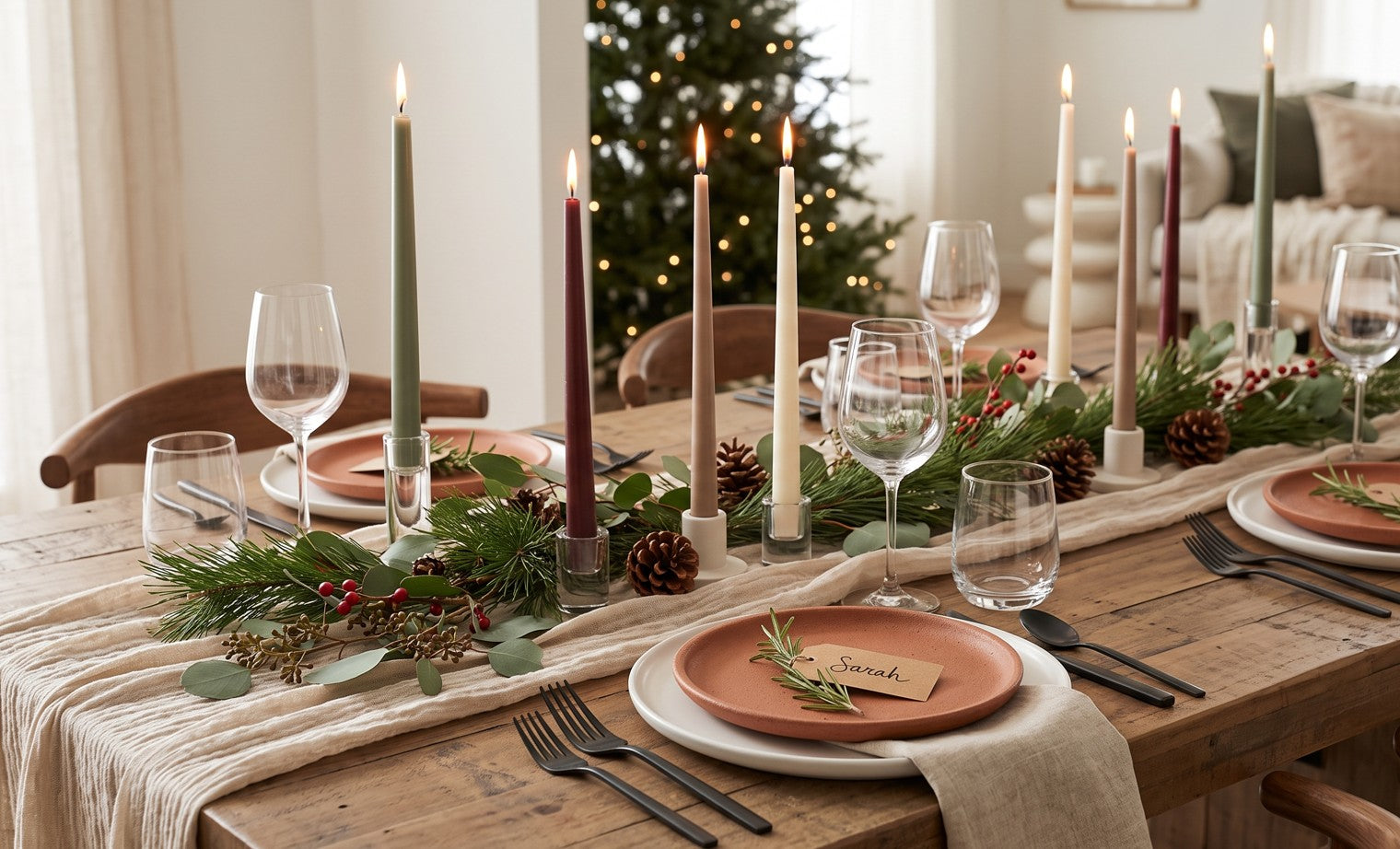 How to Set a Trend-Forward Holiday Tablescape on a Budget