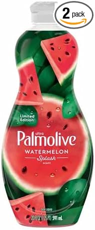 Palmolive Limited Edition, Watermelon Splash Dishwashing Liquid, 20 fl oz (Pack of 2)