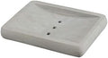 Nicole Concrete Soap Dish Silicone Mold Handmade Cement Mould with Drain Holes