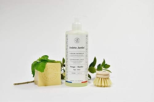 Andree Jardin Dish Washing Liquid - Sage & Basil, 500 ml
