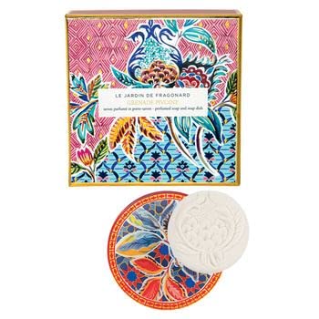 Fragonard Parfumeur Grenade Pivoine Dish & Perfumed Soap - 150 g