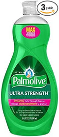 Palmolive Ultra Strength Dishwashing Liquid, Original Scent, 20 Fl Oz (Pack of 3)
