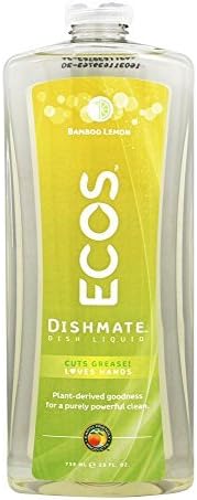 Earth Friendly Products Dishmate Bamboo Lemon, 2 Count