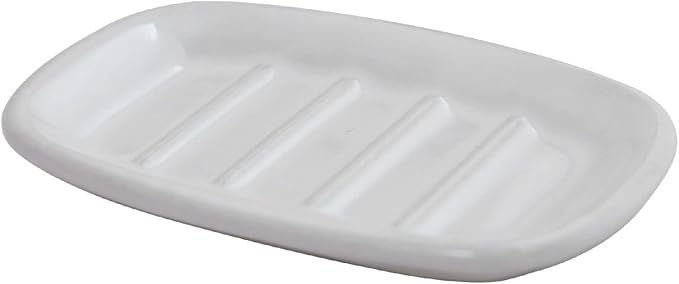 BASD3965 Soap Dish Holder, Dish Only, White
