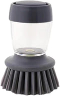 Dishwashing Brush with Soap Dispenser. Multi Functional Press Type Dishwashing Brush.for Dishwashers and Pans.Kitchen Detergent Dishwashing Brush.Very Durable.