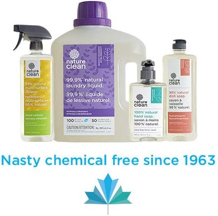 NATURE CLEAN Nature clean Natural Hand Dish Liquid, 740 ml, 25 Fl Ounce