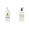 ATTITUDE Liquid Dish Detergent, Hypoallergenic Plant- and Mineral-Based Ingredients & Soothing Hand Soap for Sensitive Skin Enriched with Oat and Chamomile, EWG Verified