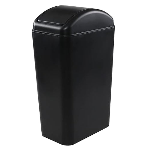 3.5 Gallons Capacity/ 14 Liter Plastic Trash Can, Garbage Bin by Leendines