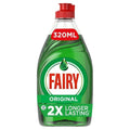 Fairy Original Washing Up Liquid Green with LiftAction, 320ml