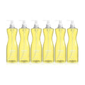 [6 Pack] Lemon Mint Scent Liquid Dish Soap 18 oz 1 pk with Sponge - Ultra Grease-Fighting Biodegradable Formula - Dish Soap, Cleaning Supplies, Household Essentials