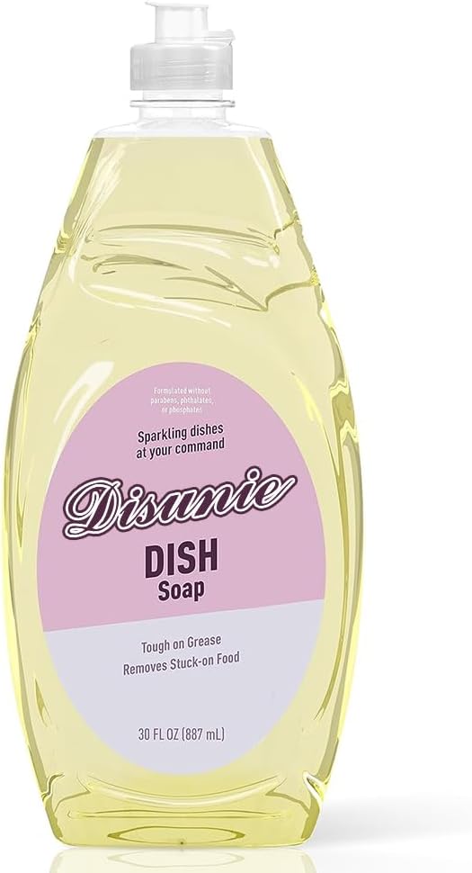 Powerful Degreasing Dish Soap – Eco-Friendly Formula, Cuts Through Grease & Grime, Safe for All Dish Types, Fresh Lemon Scent, 30oz