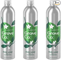 Grove Co. Dish Soap Refills, 3 x 16 fl oz Refills, Apple & Pear Blossom | Plastic-Free; Removes Stuck on Food; USDA Biobased; 98% plant-based ingredients; Natural Fragrance