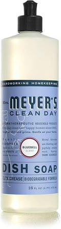 Mrs. Meyer's Liquid Dish Soap Bluebell, 16 FL OZ (Pack of 1)
