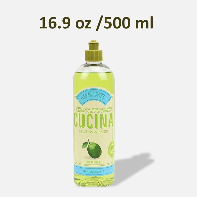 Cucina Lime Zest and Cypress 16.9 oz Concentrated Dish Detergent