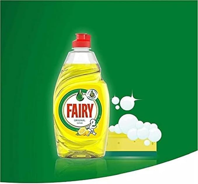 Fairy Washing Up Liquid Lemon 320ml (Pack of 1)