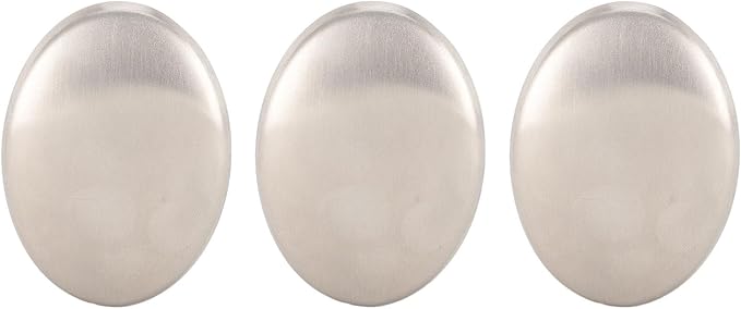 Stainless Steel Soap, Premium Odor Eliminator Bar for Kitchen & Outdoor Use 304 Grade Dishwasher Safe Hand Wash 3 Pack