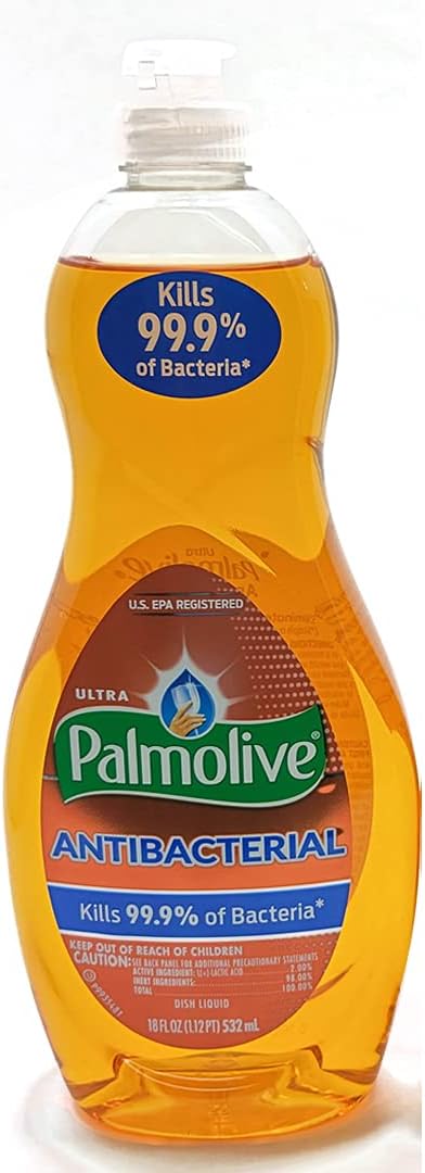 Palmolive Ultra Liquid Dish Soap, Antibacterial - 18 Fluid Ounce