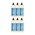 [6 Pack] Clean Day Refreshing Rain Scent Liquid Dish Soap 16 oz 1 pk with Sponge - Grease-Fighting Dish Soap - Liquid Dish Soap, Dishwashing Liquid, Dish Detergent