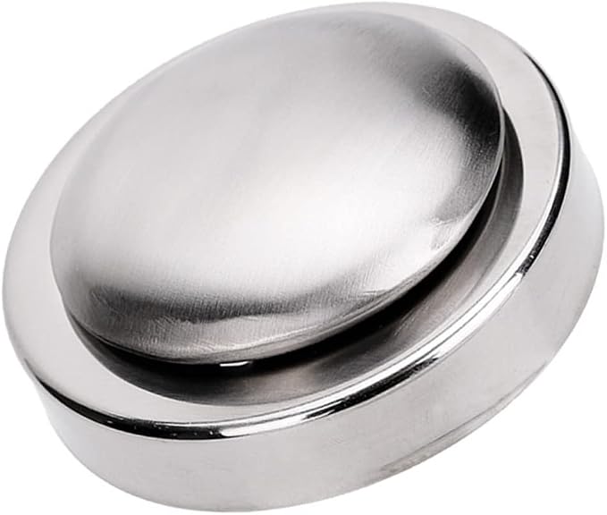 WOONEKY 1set Metallic Soap for Steel Odor Stainless Steel Fridge Soap Odor Removing Dishwasher Safe