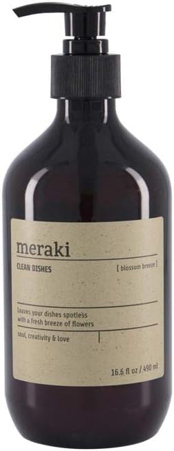 Meraki, Dish wash, Blossom Whiff, h: 19 cm, Dia: 7 cm, 490 ml./16.5 fl.oz