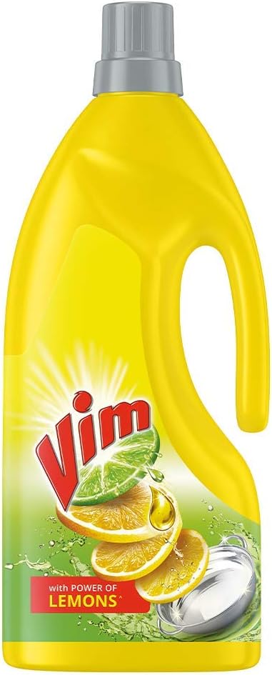 Vim Dishwash Gel, Lemon, 1.8 L