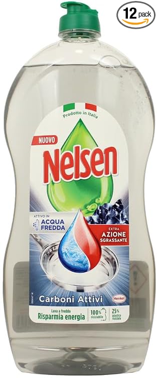 NELSEN Active Carbon Plates 12 Bottles of 900 ml (12)