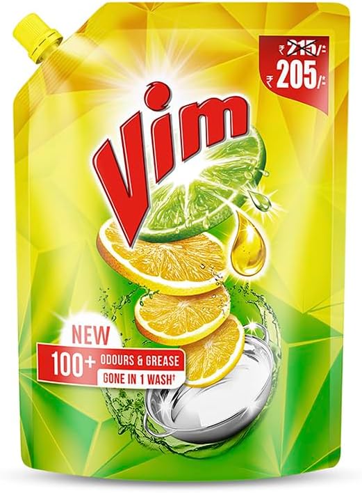 Vim Dishwash Gel - Lemon - 1 L
