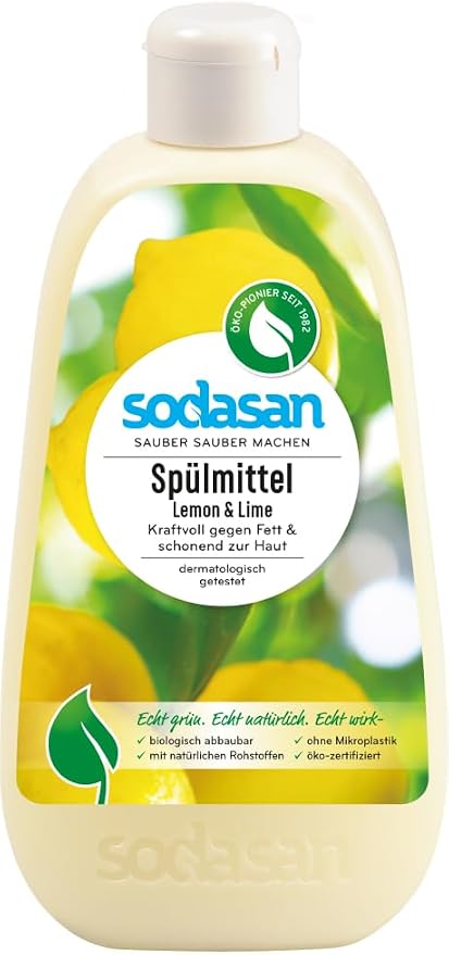 SODASAN Ecological Organic Vegan dishwashing liquid 500ml