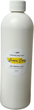 Lemon Drop Dishwashing Liquid Soap 16 oz. | Liquid, Kitchen Dishwashing, Scented Soap, 16 oz Bottle