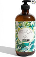 Organic Dish Soap: Natural, Eco-Friendly, Plastic-Free Dishwashing Liquid