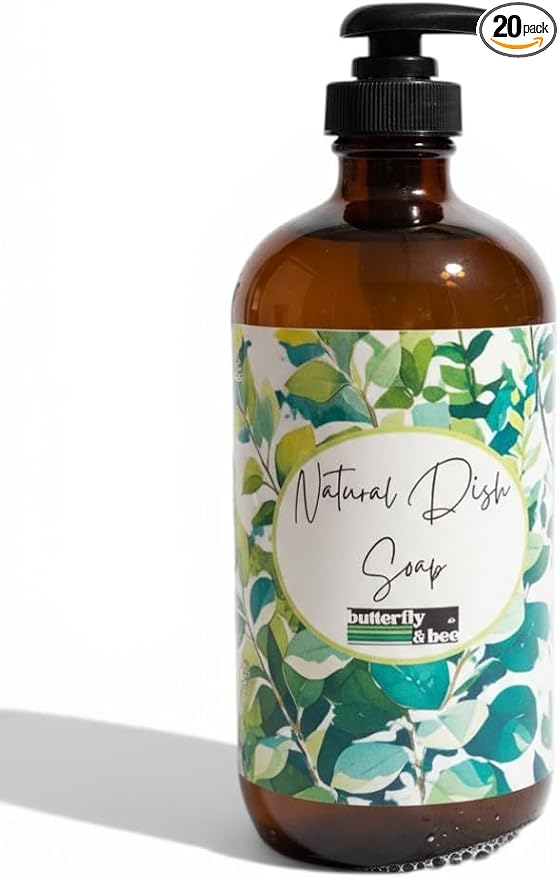 Organic Dish Soap: Natural, Eco-Friendly, Plastic-Free Dishwashing Liquid