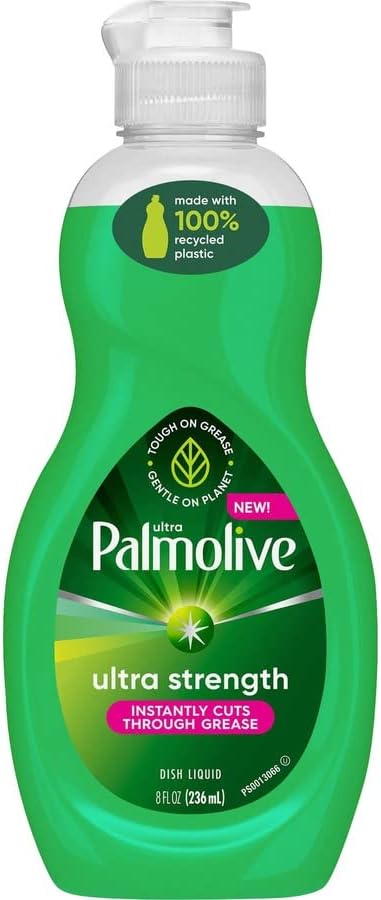 Ultra Palmolive Dishwashing Liquid, Fresh Scent, 8 Oz Bottle, 16/carton