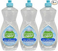 HOMEBRIGHT [ 3 Pack ] Free & Clear Concentrated Hypoallergenic Dish Detergent Baby Safe Gentle Formula No Dyes, No Harsh Chemicals 19 FL OZ (560 mL)