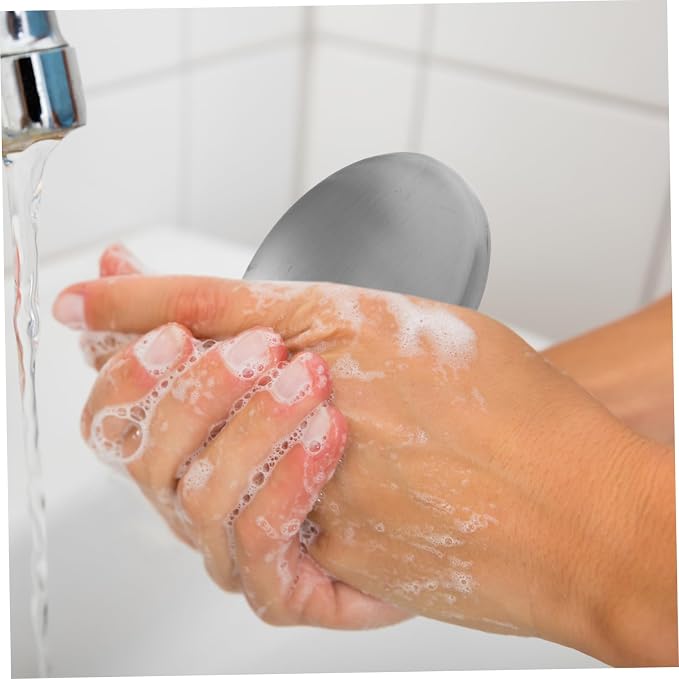 Zerodeko Metal Soap Stainless Wash Soap Odor Absorber for for Skin Dishwasher Safe