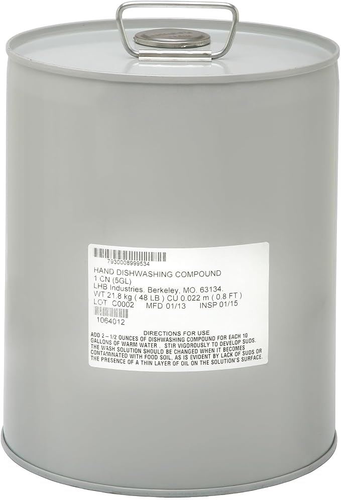 AbilityOne Detergent, Dish, Hand Washing, CN/5 Gallons