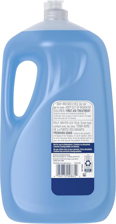 Dawn Ultra Refill Dish Soap Dishwashing Liquid Original 2.64L-2 Ct