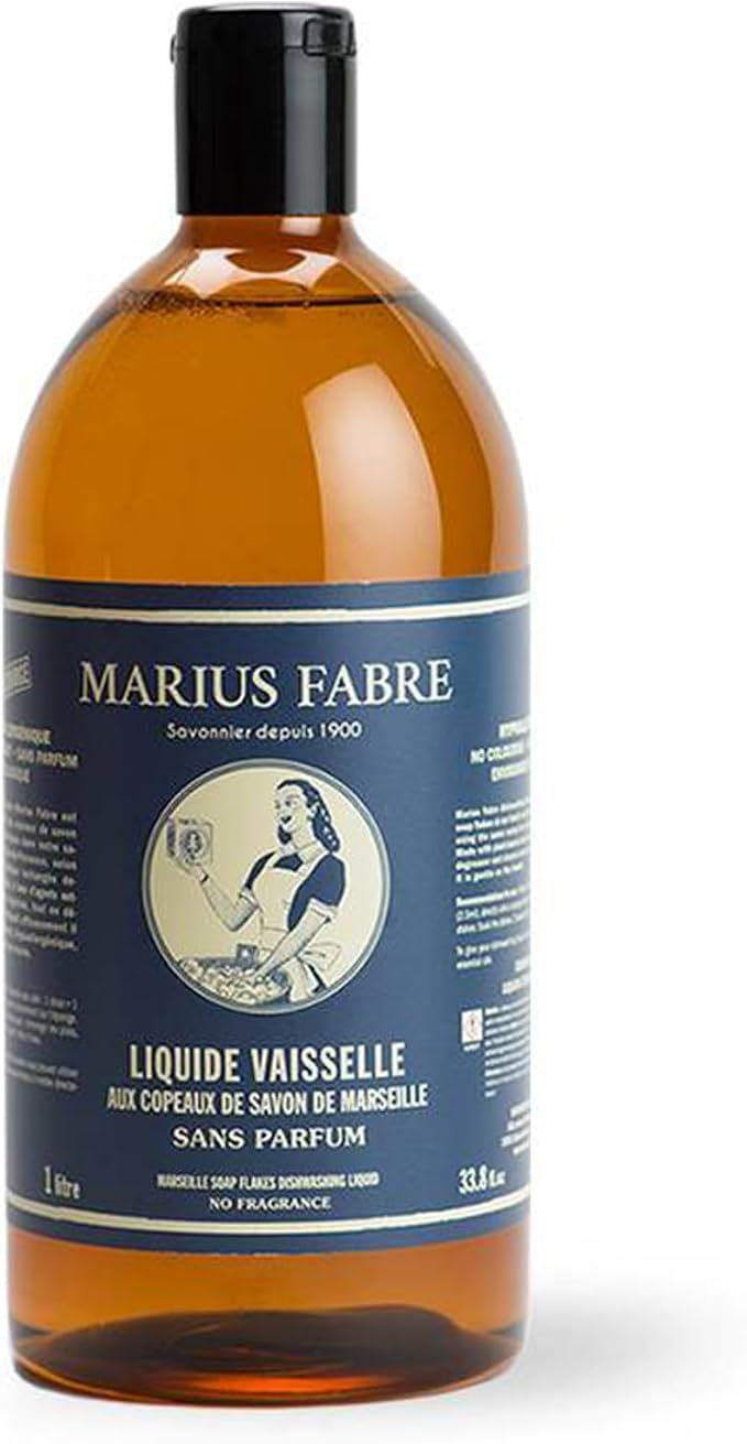 Marius Fabre Marseille Soap Flakes Dishwashing Liquid 1L France