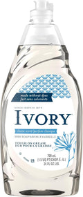 Cleaning Essentials includes Ivory Classic Dish Soap Dishwashing Liquid 709ml/24fl oz, Pack of 1, Value Packed