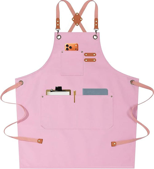 AFUN Chef Aprons for Men Women by BringYouaFun
