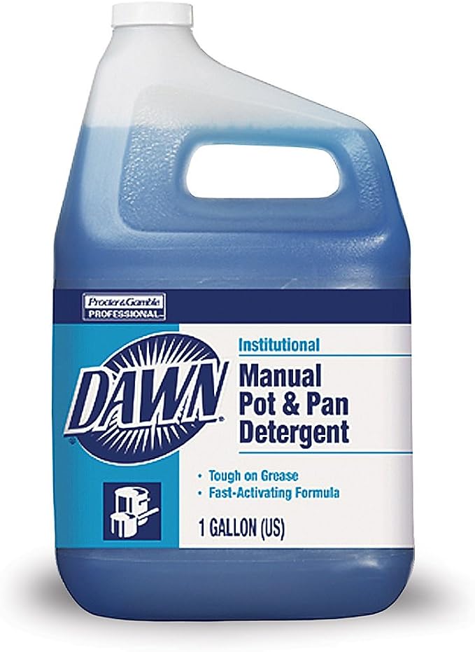 Dawn Dishwashing Liquid - 1-Gallon Bottle - Package of 4-1 gal.