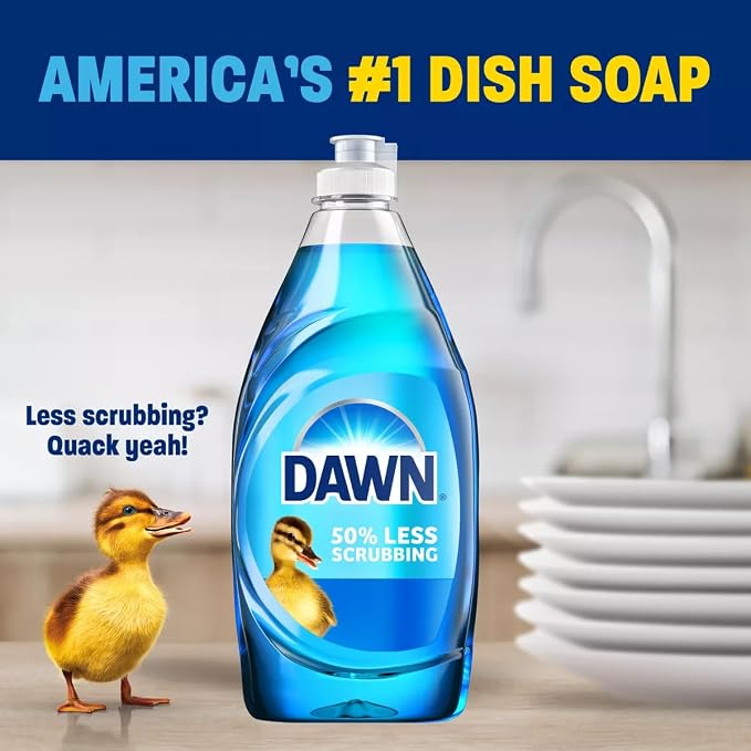 Dawn Ultra Dishwashing Liquid Dish Soap - Original - 30.8 fl oz: Tough Grease Remover, Multi-Surface Cleaning