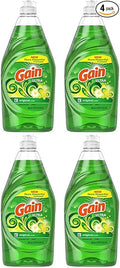 Gain Ultra Dishwashing Liquid Dish Soap, Original Scent - 21.6 Fluid Ounce (Pack of 4)