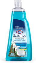 Clorox Scentiva Liquid Dish Soap, Pacific Breeze and Coconut, 26 Fl Oz | Ultra-concentrated formula, bleach-free, cuts through food residue, gentle on hands