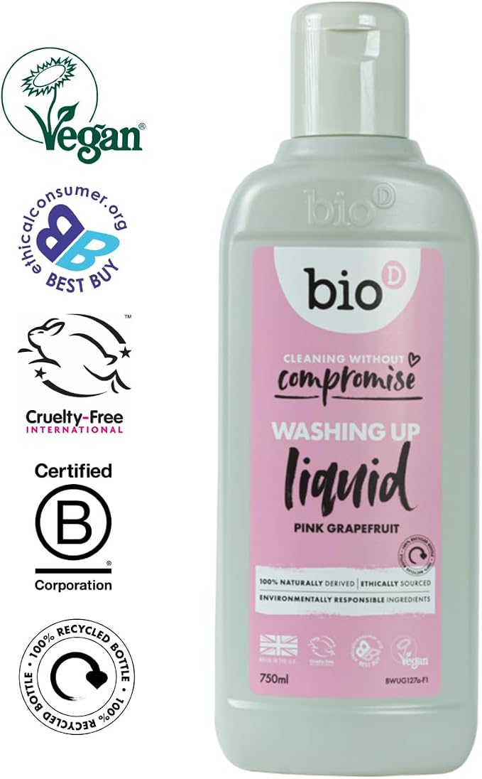Bio D | Washing Up Liquid | 2 x 750ml