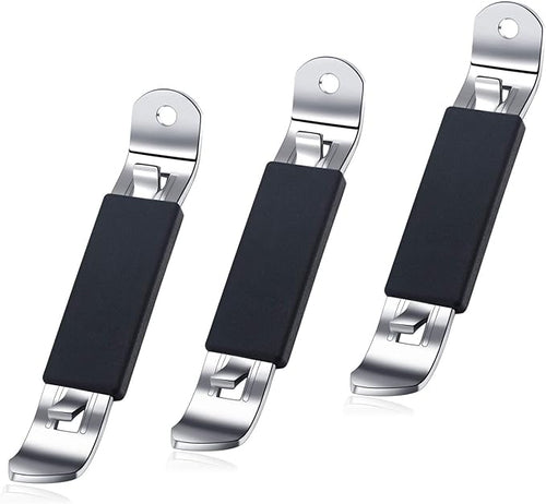 3 Pieces Magnetic Bottle Openers Can Opener Classic Beer Opener Stainless Steel by HANCELANT