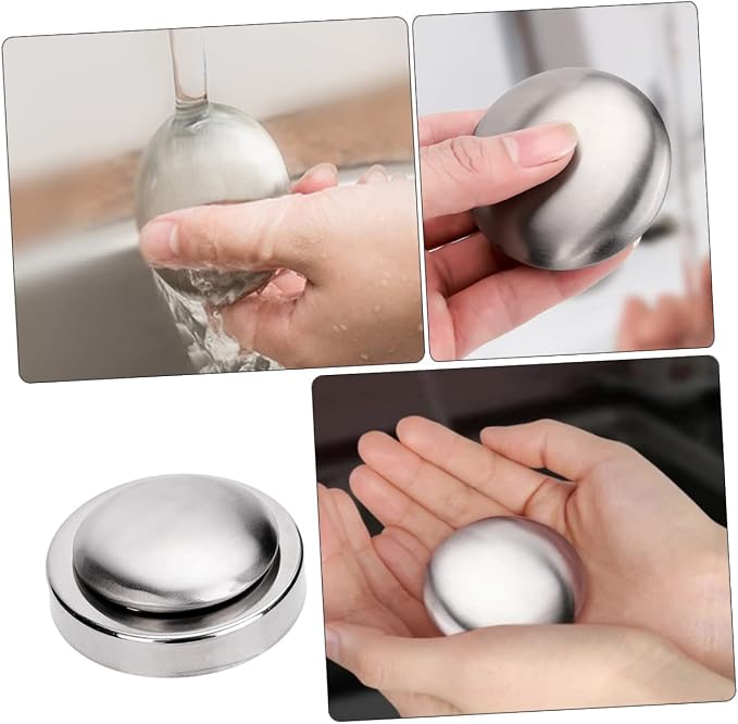 Stainless Steel Odor Removing Soap Kitchen Tool for Hands After Fish Garlic Onion Dishwasher Safe Cooks