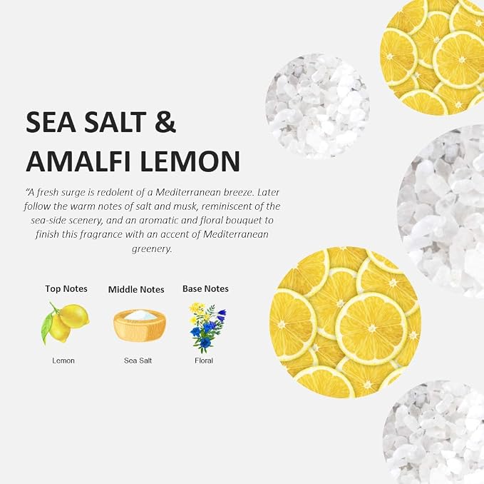 Fruits & Passion Cucina Dish Soap Detergent Refill Sea Salt and Amalfi Lemon-500ml