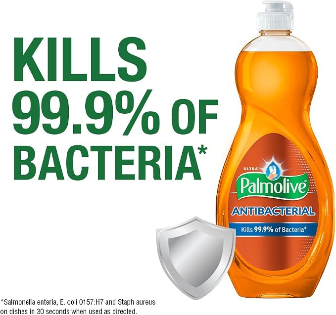 Palmolive Ultra Dish Soap, Antibacterial - 32.5 Fluid Ounce (9 Pack)