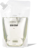 Public Goods Natural Dish Soap | Kitchen Soap | Plant-Based & Vegan Friendly | Clear Dish Detergent Liquid | Concentrated | Made in USA | Mandarin Basil | 34 Fl Oz Refill