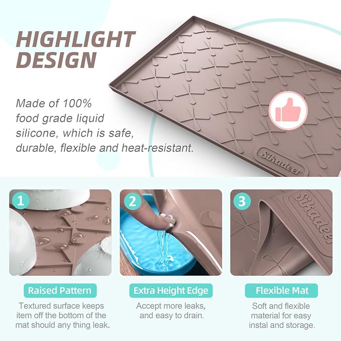 SIKADEER Silicone Under Sink Mats - Image 4